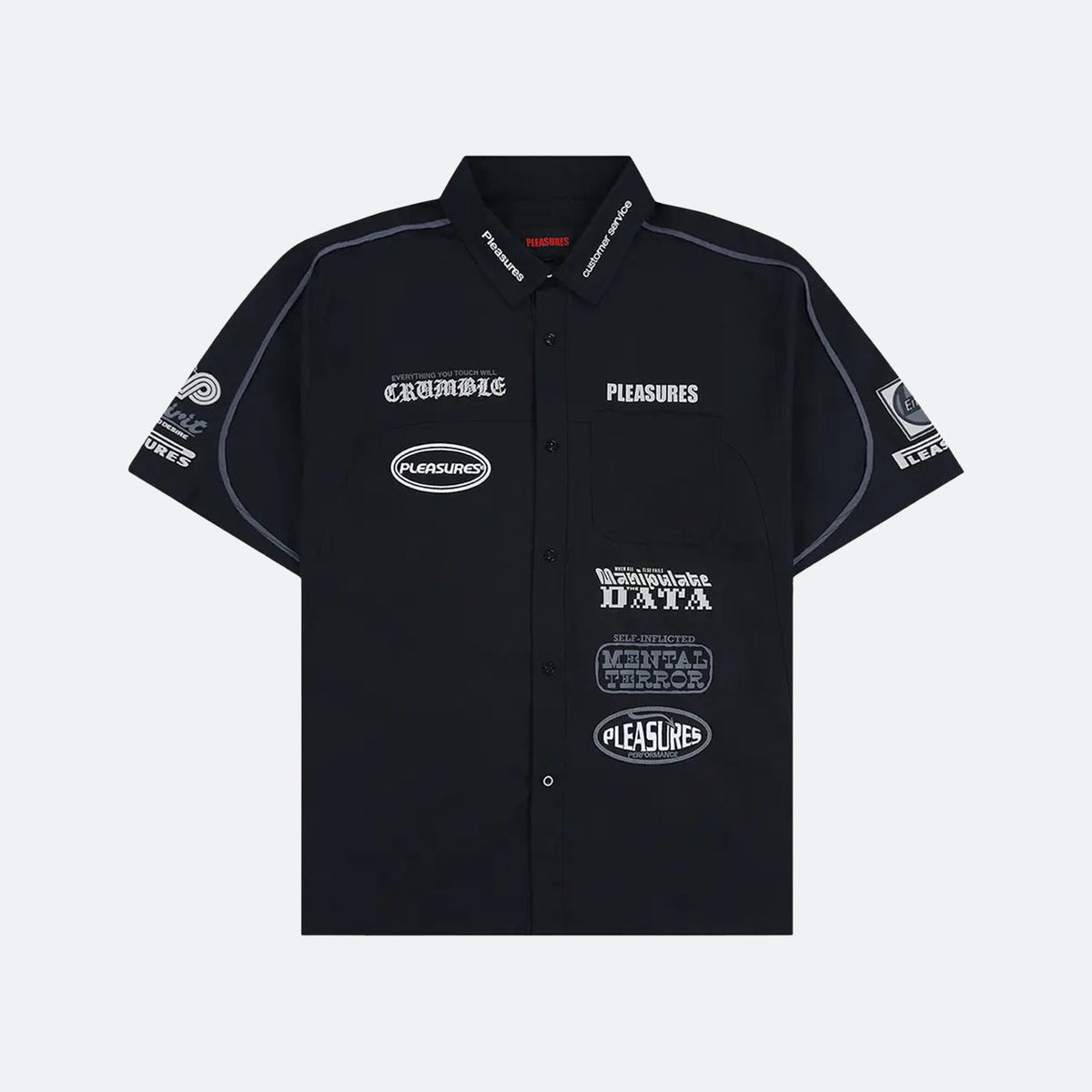 Pleasures Terror Button-Up