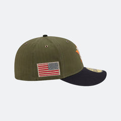 New Era Astros 5950 Low Profile "Army"