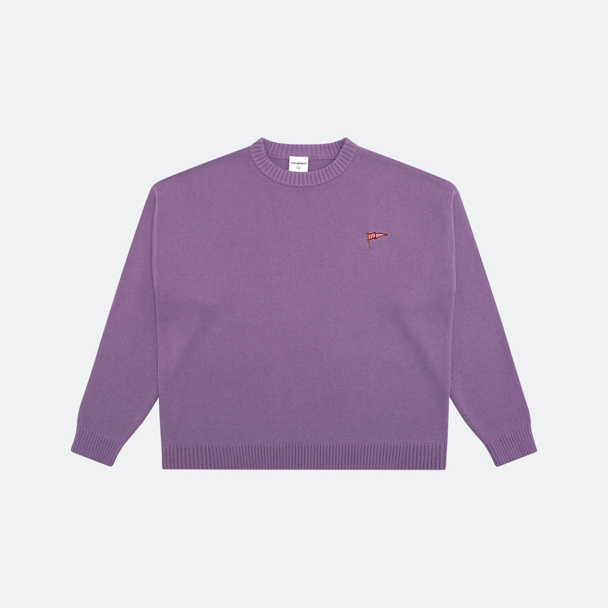Students Rains L/S Cable Knit Crewneck Sweater