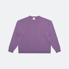 Students Rains L/S Cable Knit Crewneck Sweater