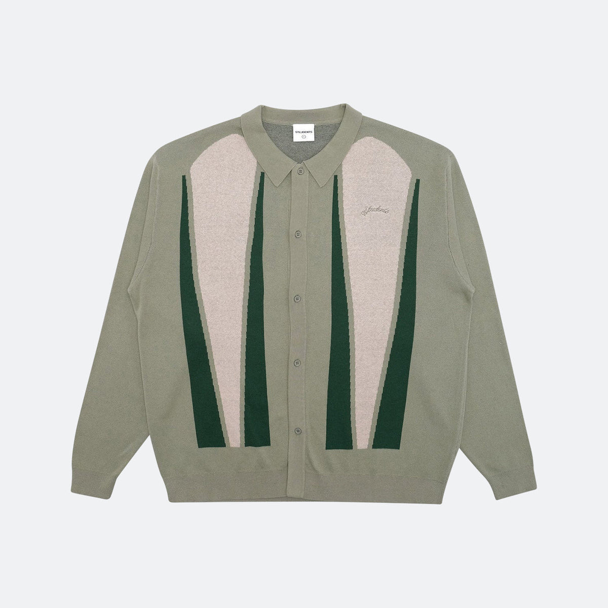 Students Roberts L/S Knit Cardigan