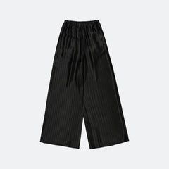 WMNS Honor The Gift Loose Satin Stripe Wide Leg