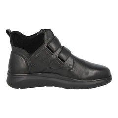 Men's Wide Fit DB Solomon Boots - Black Lea / Suede