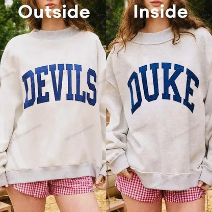 Custom Basketball Team Reversible Mockneck Sweatshirt – Personalized Game Day Gear & Christmas Gift