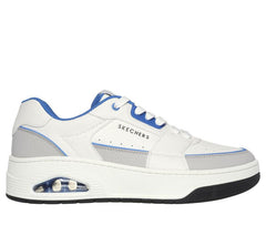 Men's Wide Fit Skechers 183140 Uno Court Trainers