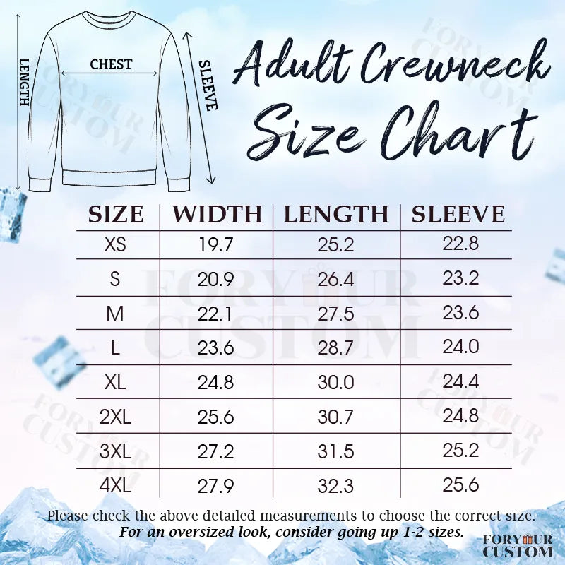Oversized Team Chenille Embroidered Sweatshirt