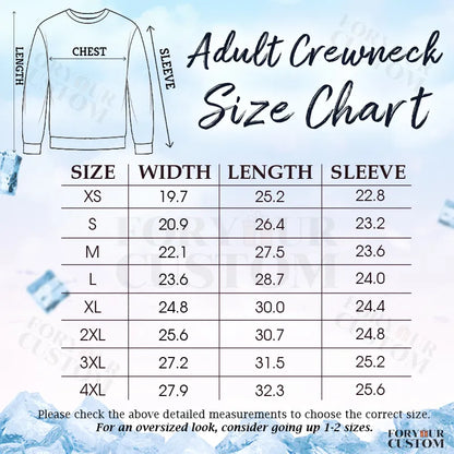 Oversized Team Chenille Embroidered Sweatshirt