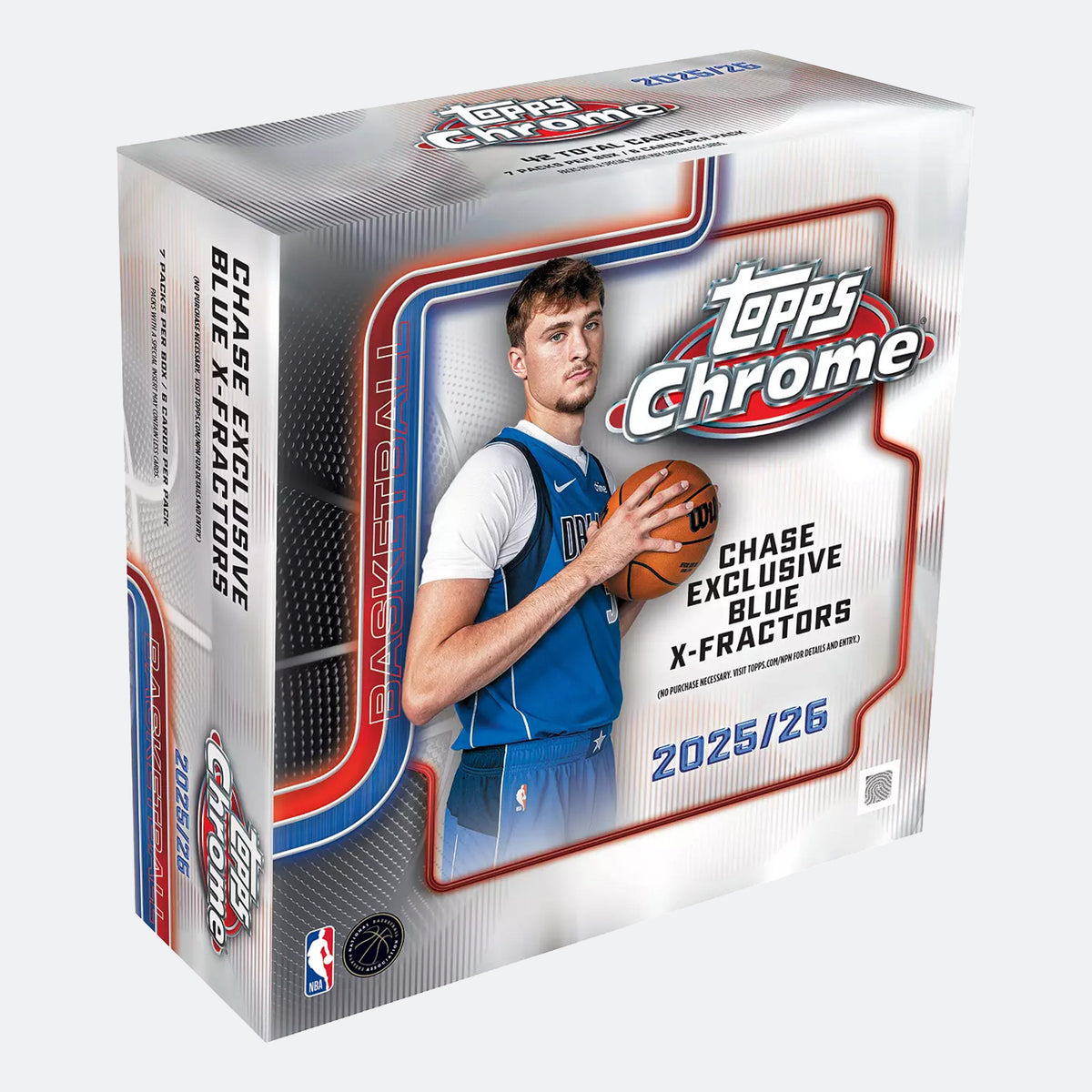 Topps 2025/26  Chrome Basketball Mega Box