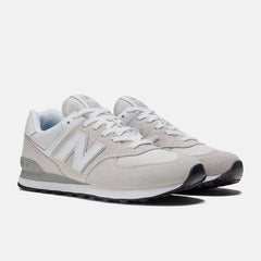 Men's Wide Fit New Balance ML574EVW Walking/Running Trainers - Exclusive - Nimbus Cloud/White ENCAP Width 4E