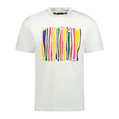 PALM ANGELS X  Melting Logo Print T-Shirt White