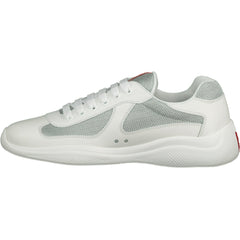 PRADA AMERICAS CUPS MESH TRAINERS WHITE